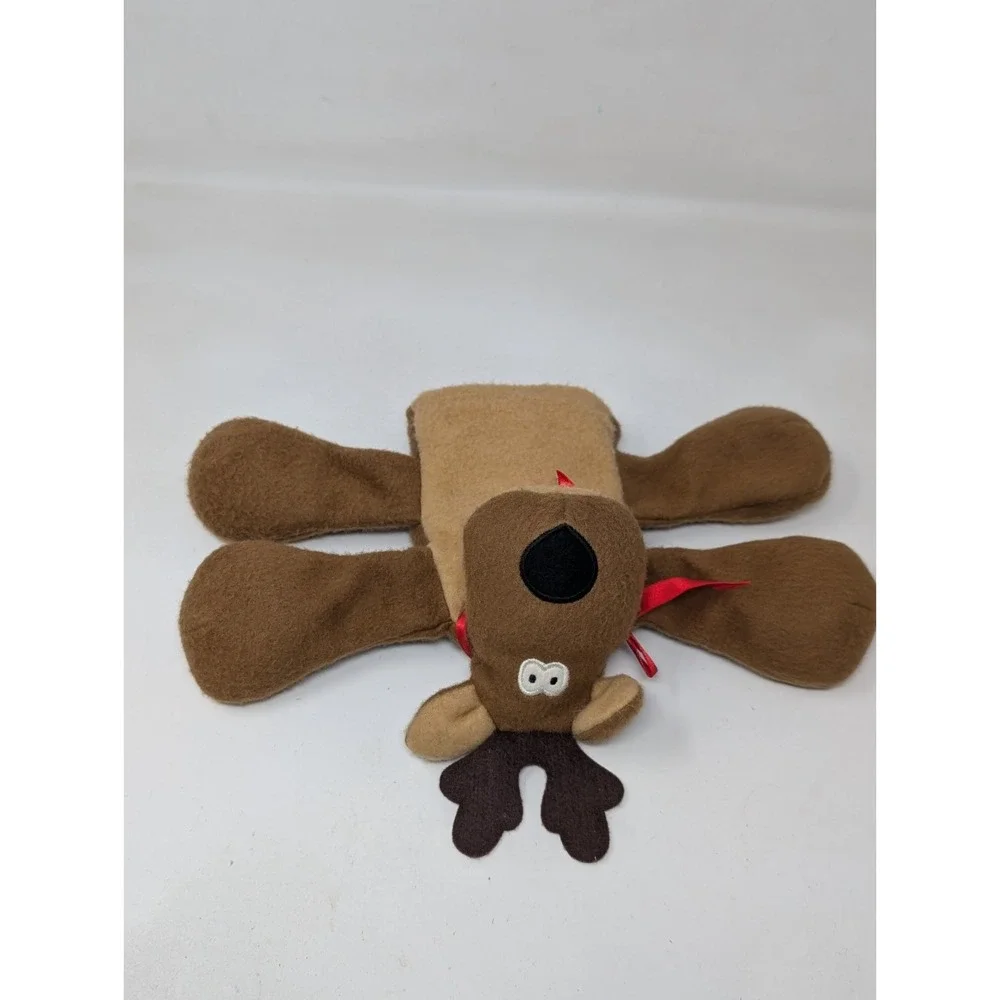 Vintage Hallmark Rodney Reindeer Plush Hand Puppet Toy 1986 1980s 80s‎